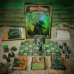 Hasbro HeroQuest box contents provide a complete starter experience.