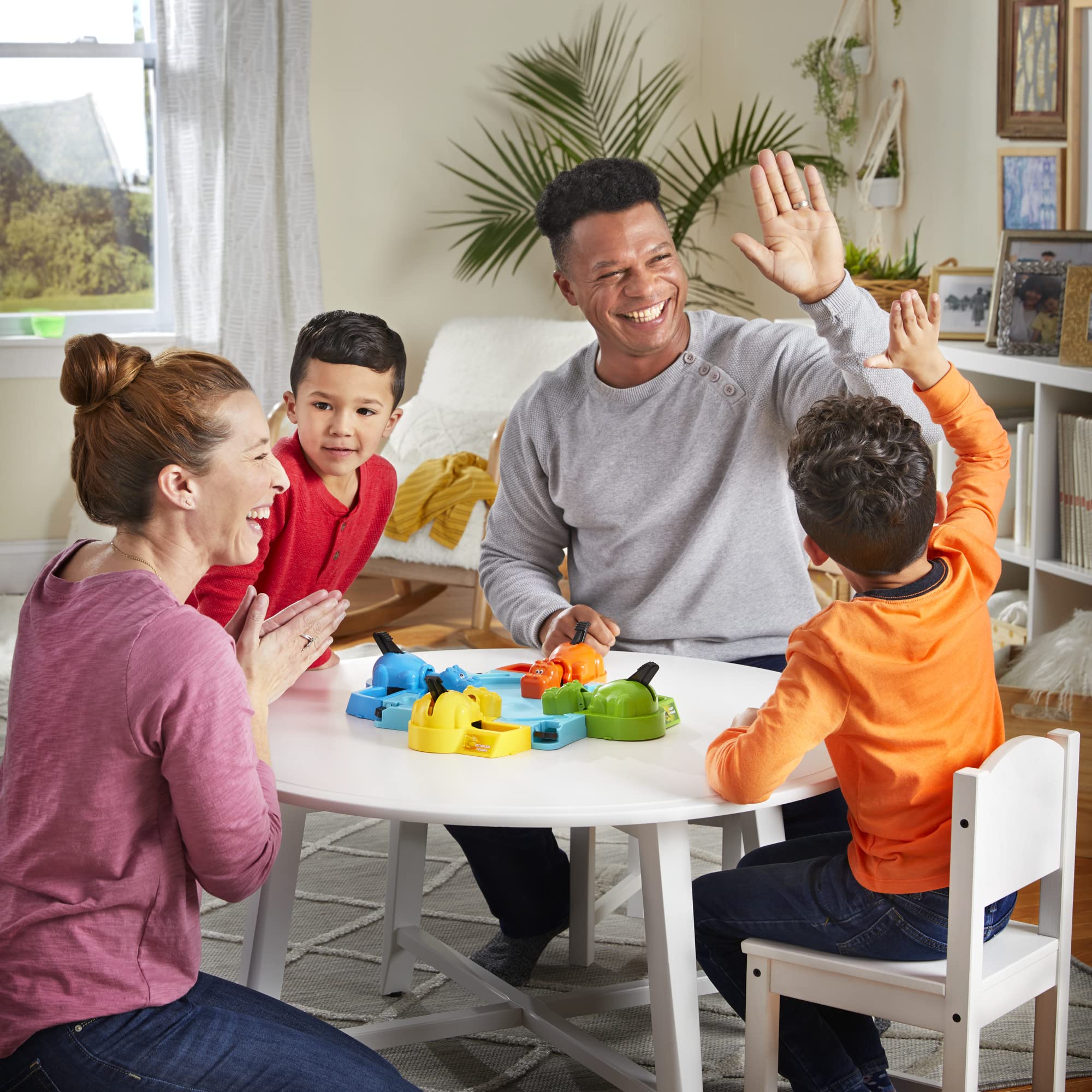 Hasbro Hungry Hungry Hippos marble release captures chaotic fun.