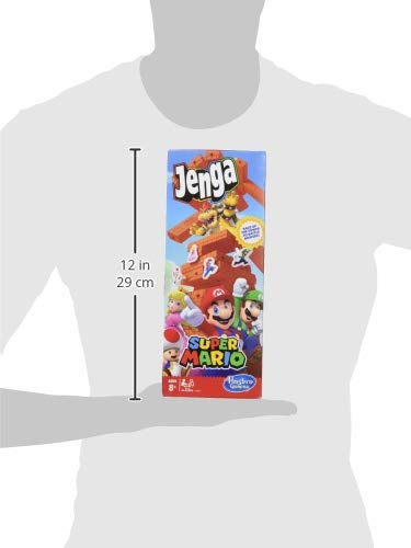 Hasbro Jenga: Super Mario Edition family night favorite—ages 8+.