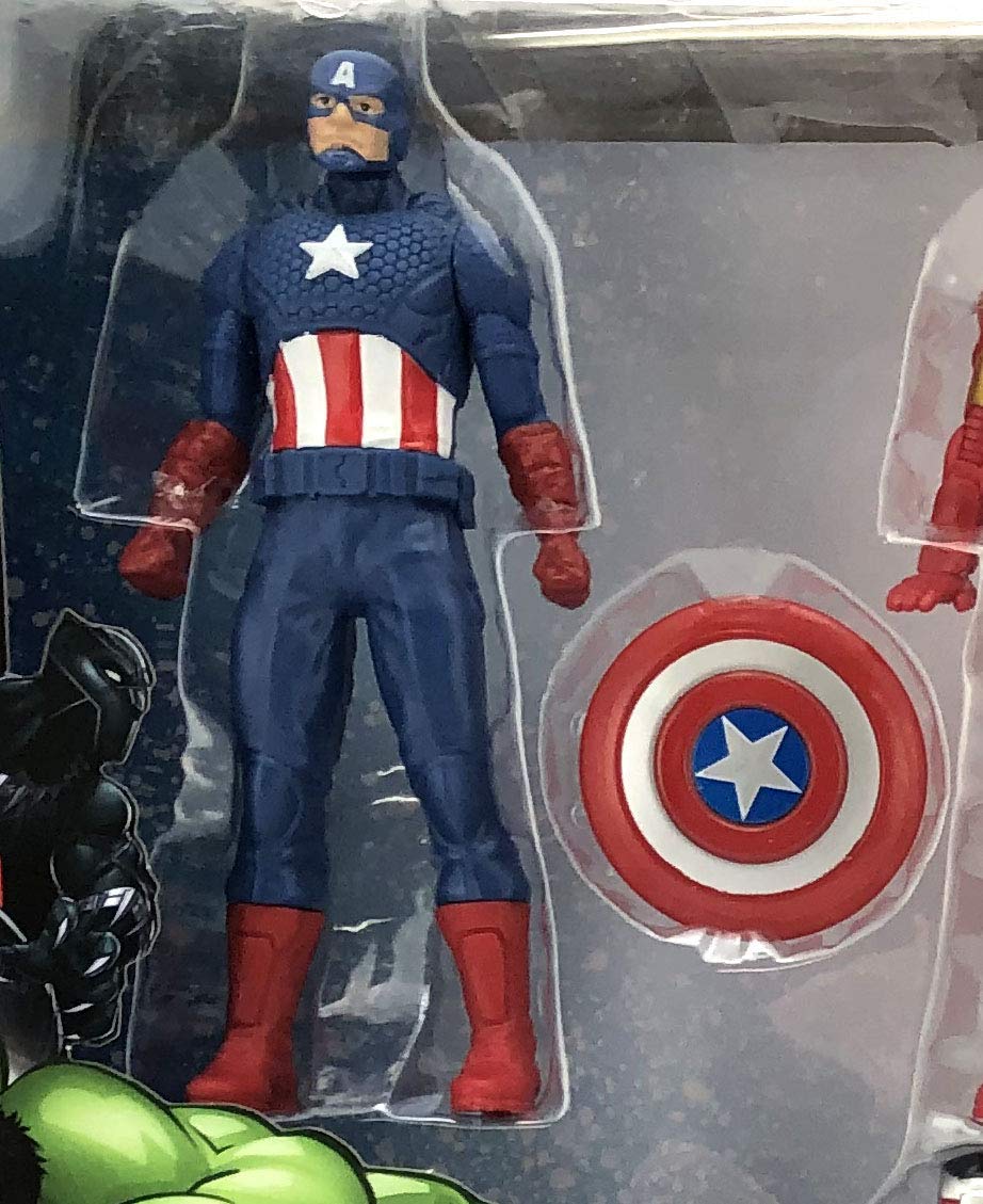 Hasbro Marvel Avengers Black Panther action figure in a ready-for-action pose.