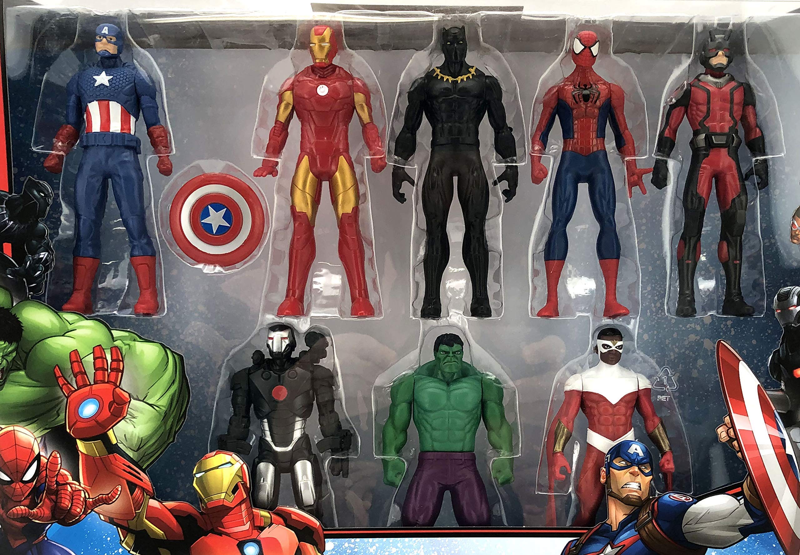 Hasbro Marvel Avengers Hulk action figure with powerful presence for play and display.