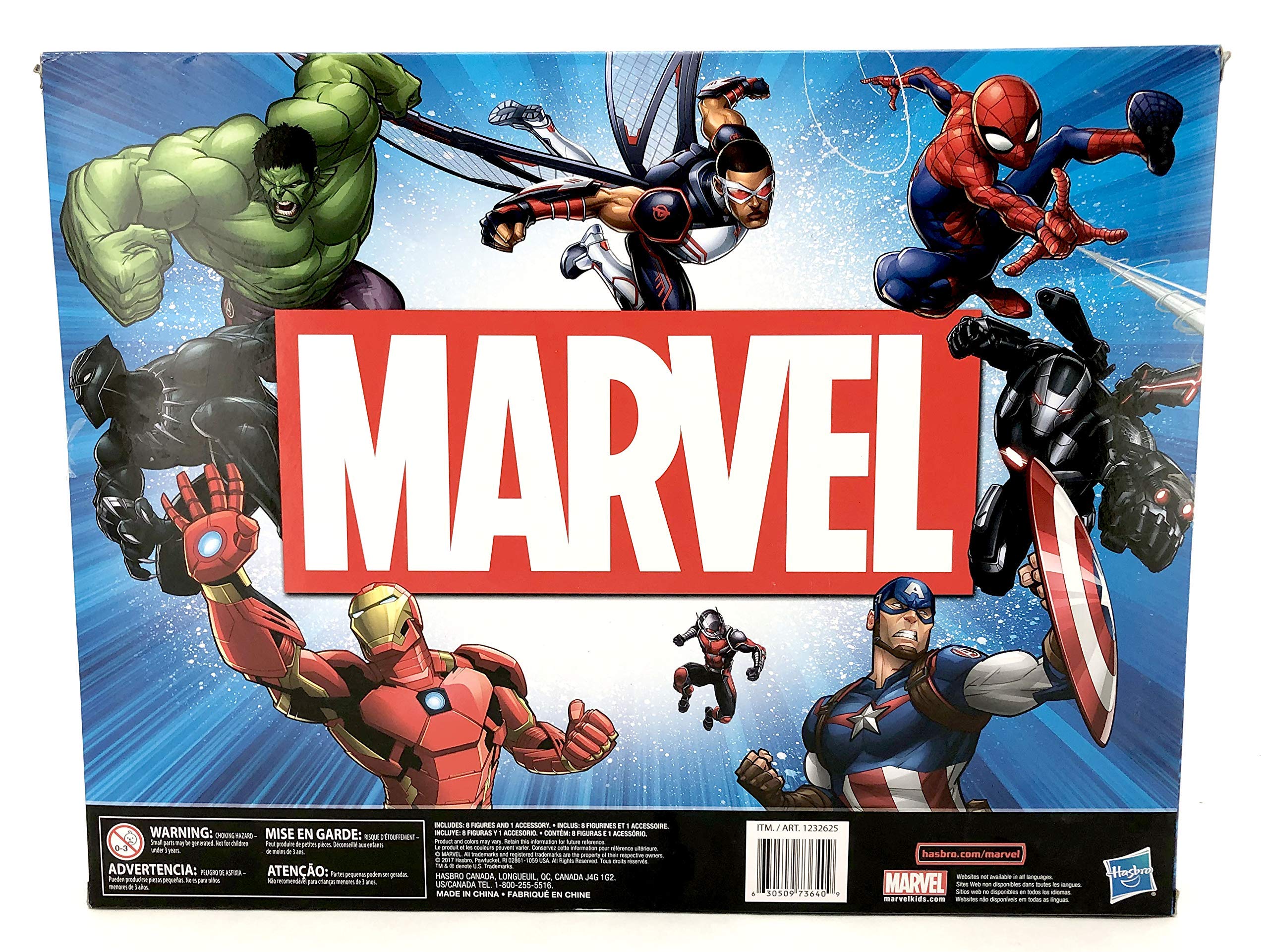 Hasbro Marvel Avengers Spider-Man action figure for web-slinging adventures.
