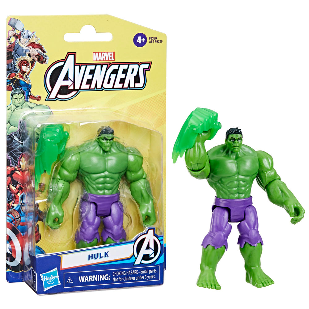 Hasbro Marvel Epic Hero Hulk deluxe figure with smash fist accessory for action