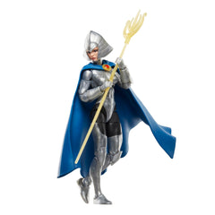 Hasbro Marvel Legends comics-inspired deco enhances collection aesthetics.