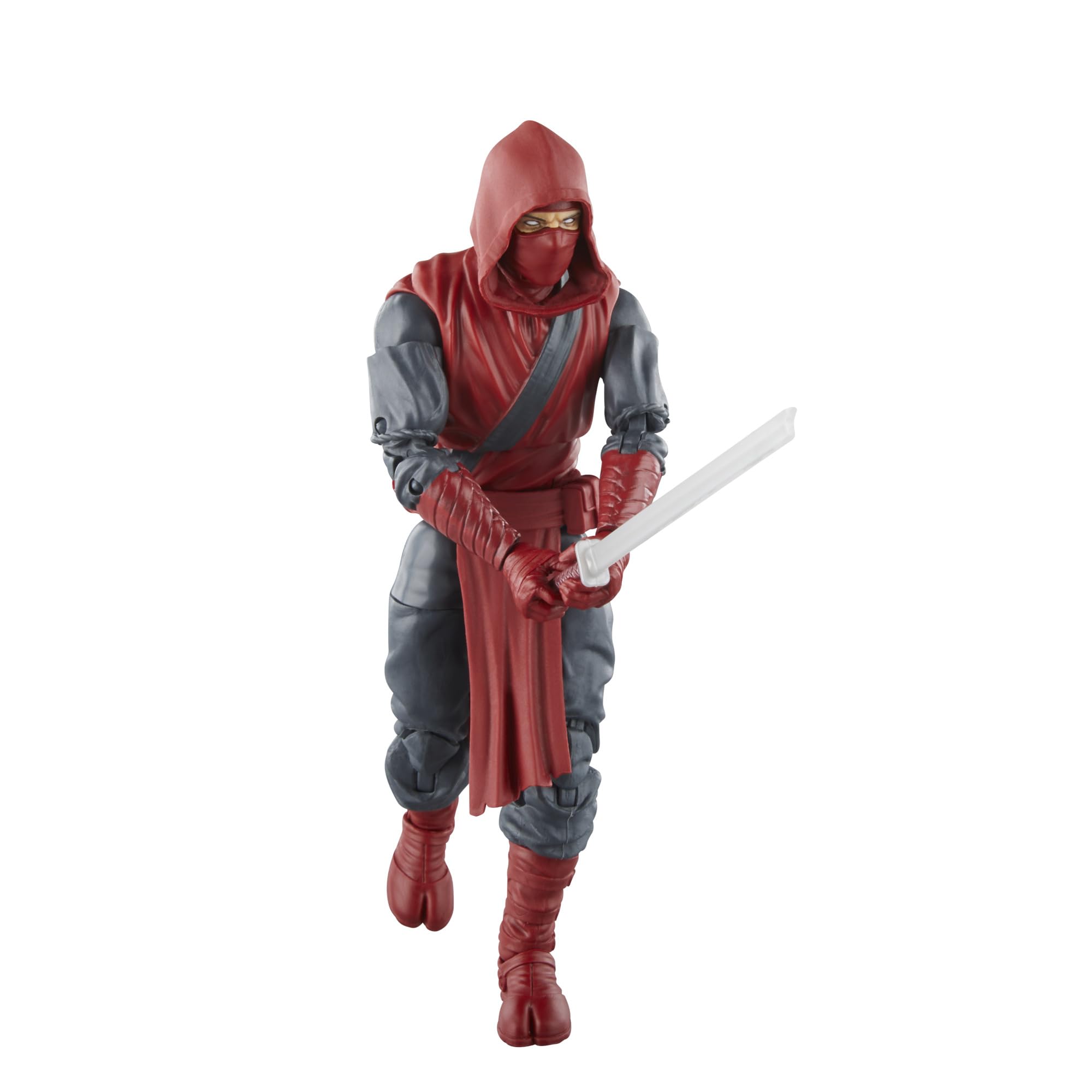 Hasbro Marvel Legends Fist Ninja, Knights collection pose-ready for display.