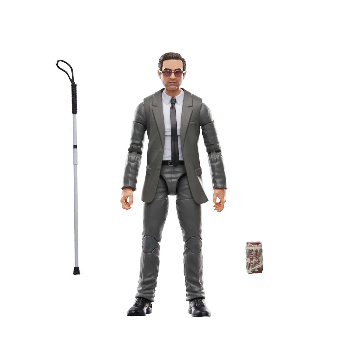 Hasbro Marvel Legends Matt Murdock front view action figure for vibrant display.