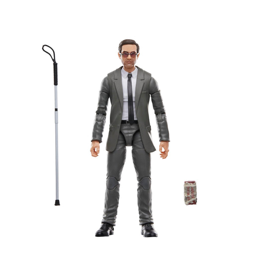 Hasbro Marvel Legends Matt Murdock front view action figure for vibrant display.
