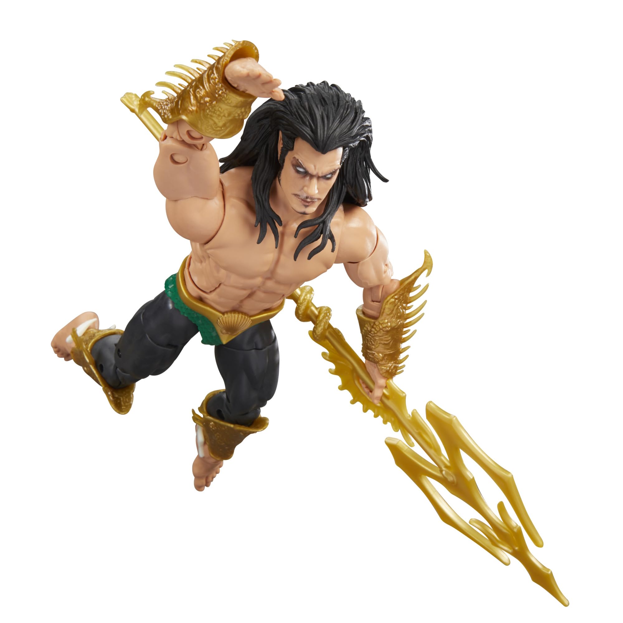 Hasbro Marvel Legends Namor with trident accessory for authentic display