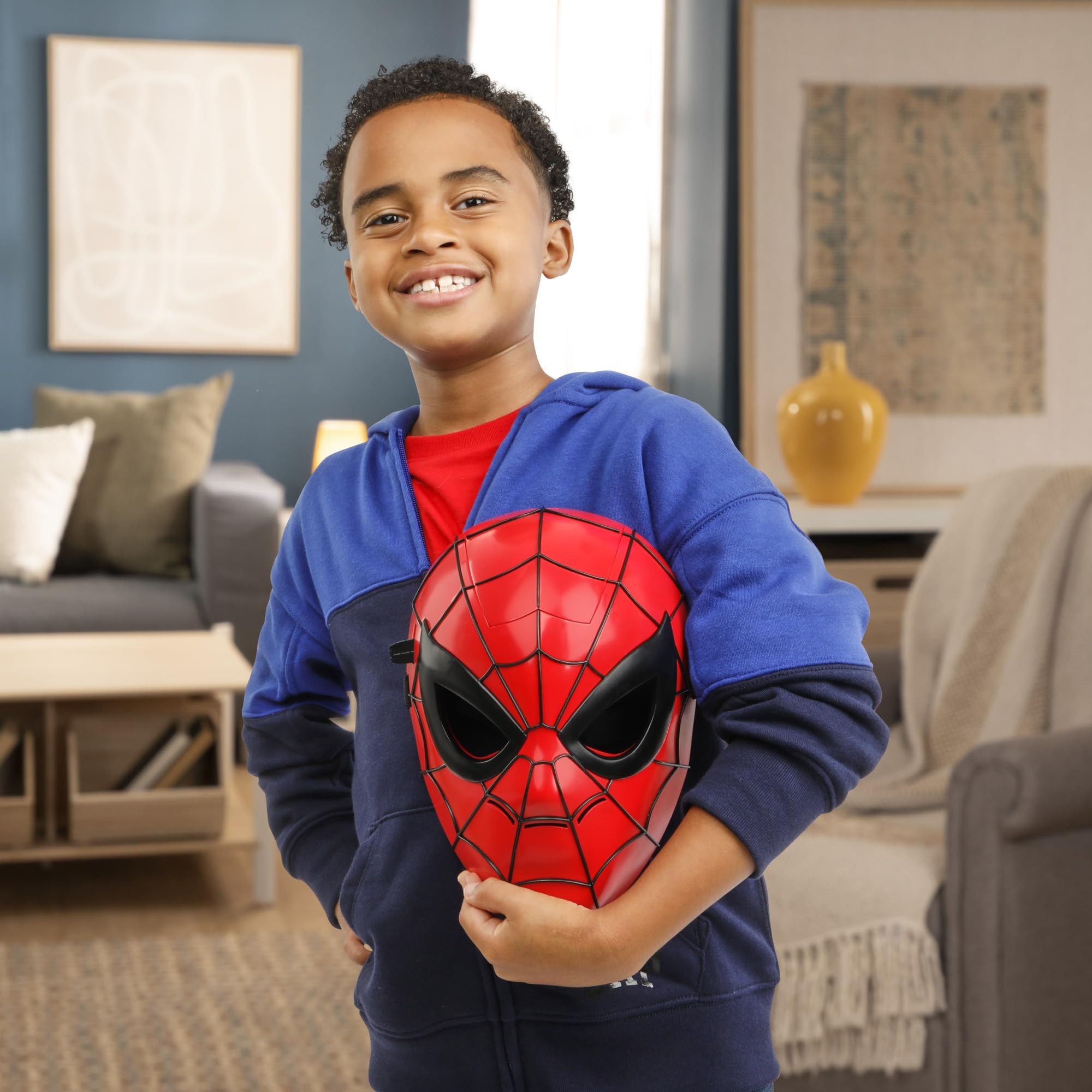 Hasbro Marvel Glow FX Mask makes a great gift for kids and fans.