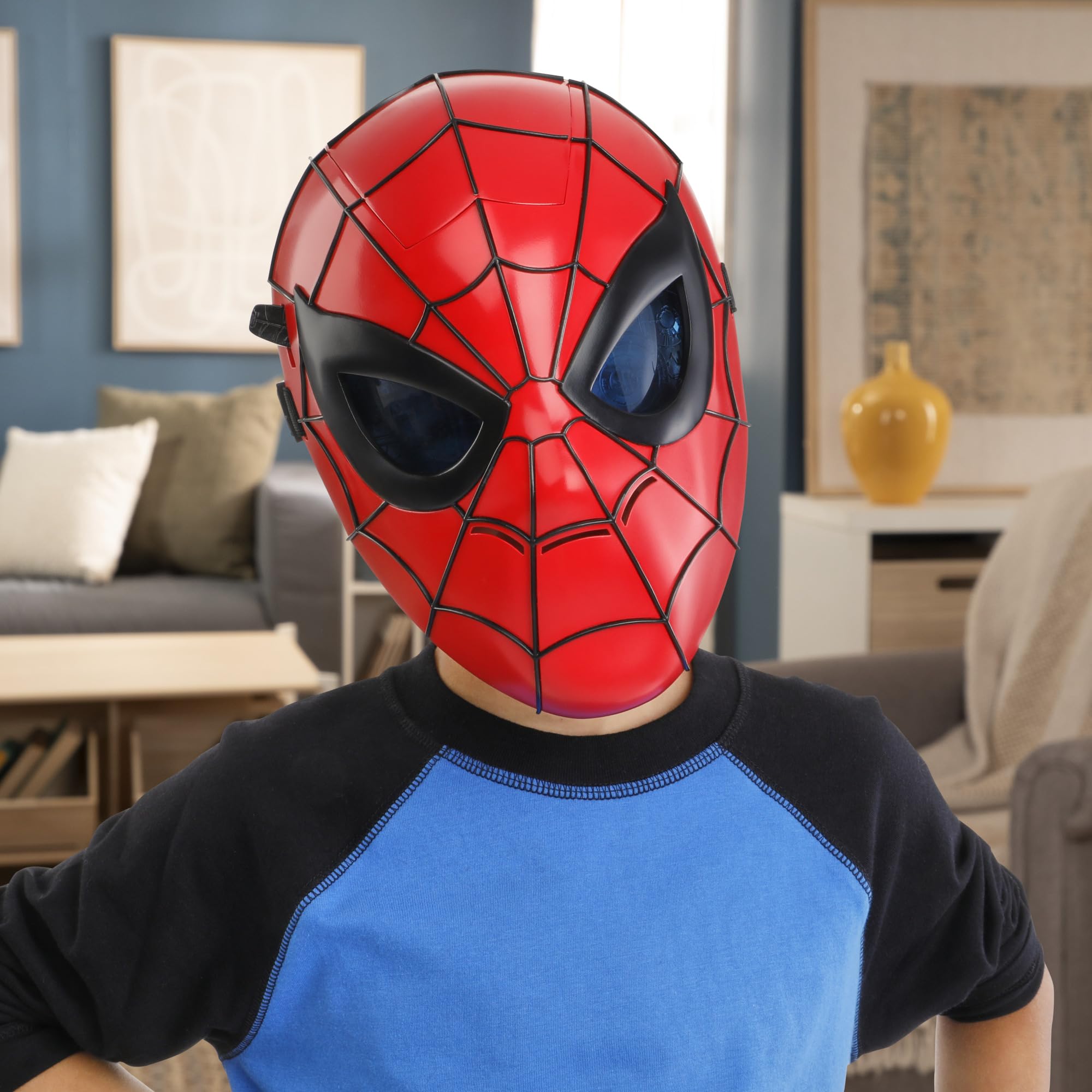Hasbro Glow FX Mask invites action figure play with more Spider-Man gear.