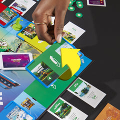 Hasbro Monopoly Flip Edition Loot Chest items support quick attacks or heals.