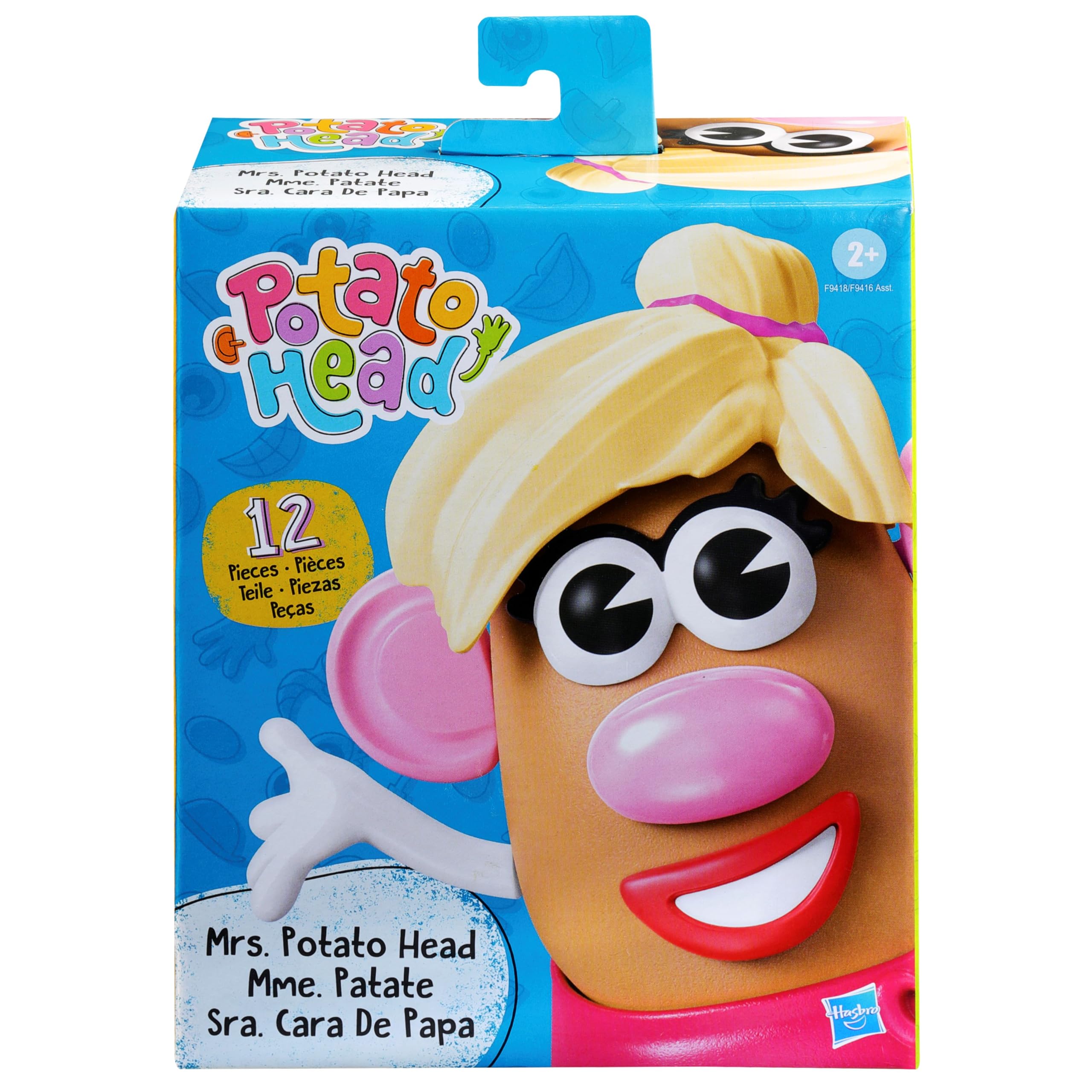 Hasbro Mr. and Mrs. Potato Head set of 2 with two bodies ready for imaginative play.