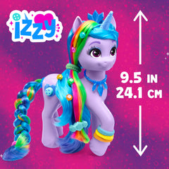 Hasbro My Little Pony Izzy Moonbow 9.5-inch figure stands tall for adventures