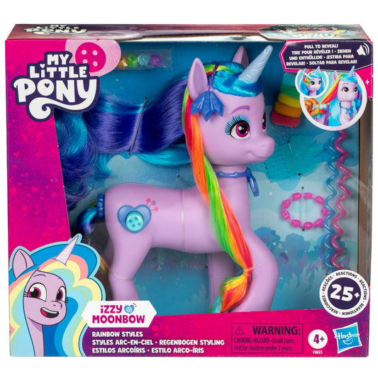 Hasbro My Little Pony Izzy Moonbow styling accessories set for pretend fashion