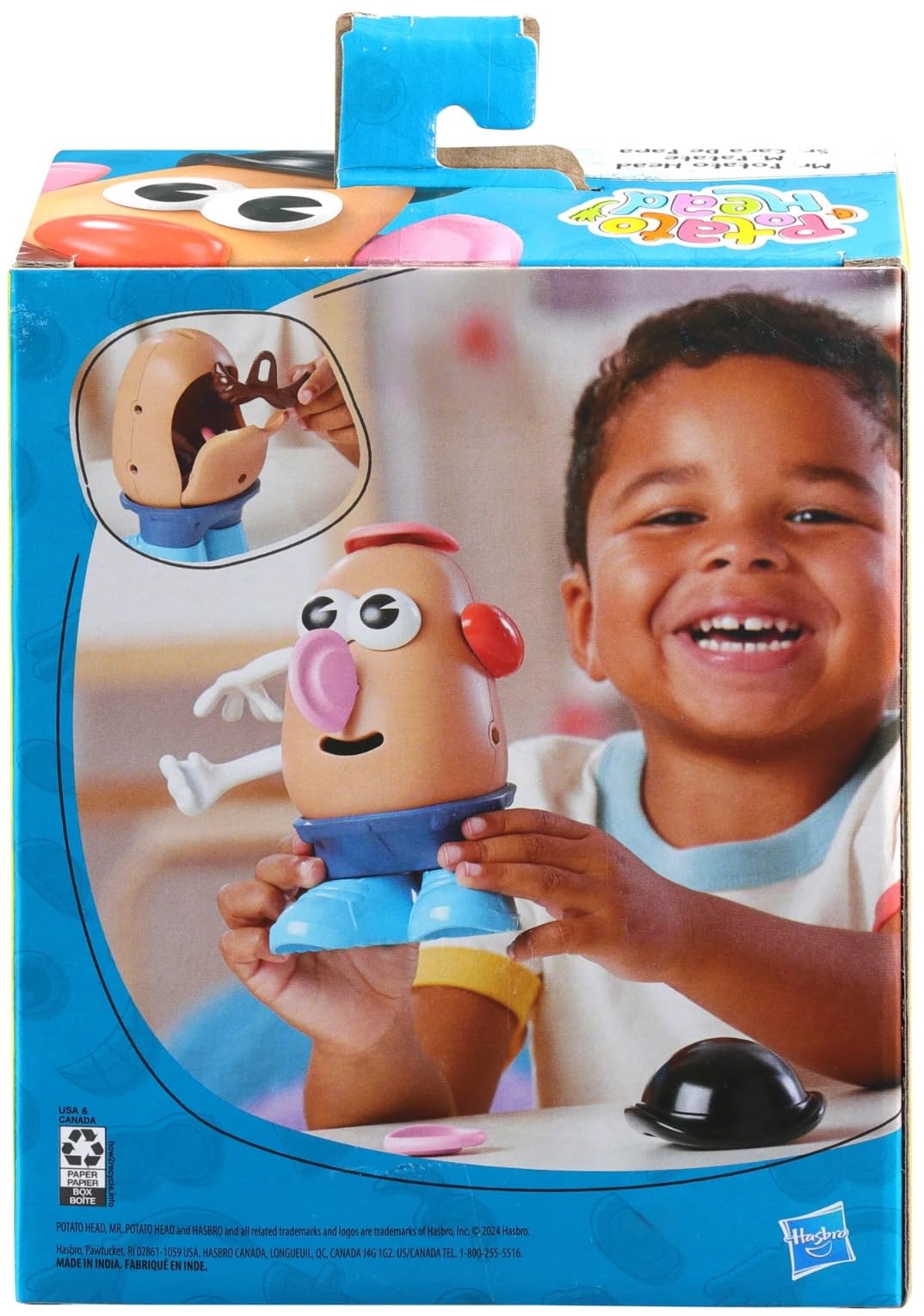 Hasbro Playskool Mr Potato Head mouth piece for varied expressions.