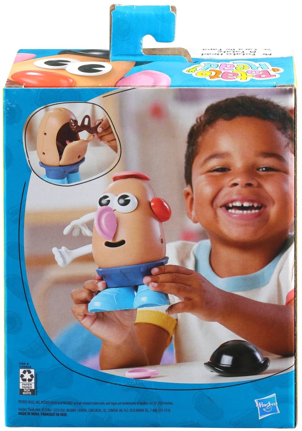 Hasbro Playskool Mr Potato Head mouth piece for varied expressions.