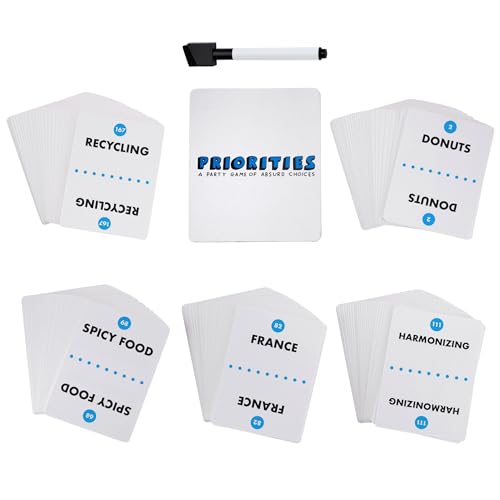 Hasbro Priorities game ranking debate sparks lively group conversations.