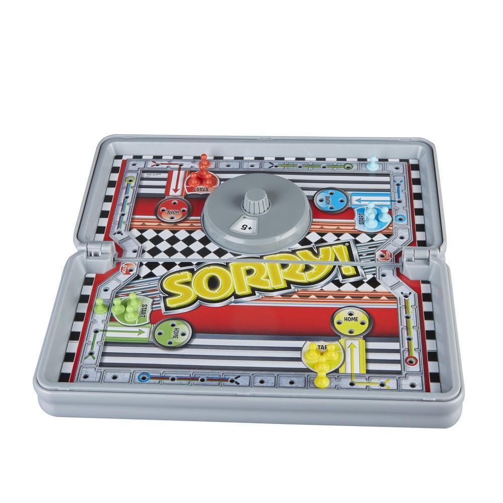 Hasbro Sorry 16 pawns set for quick setup and gameplay