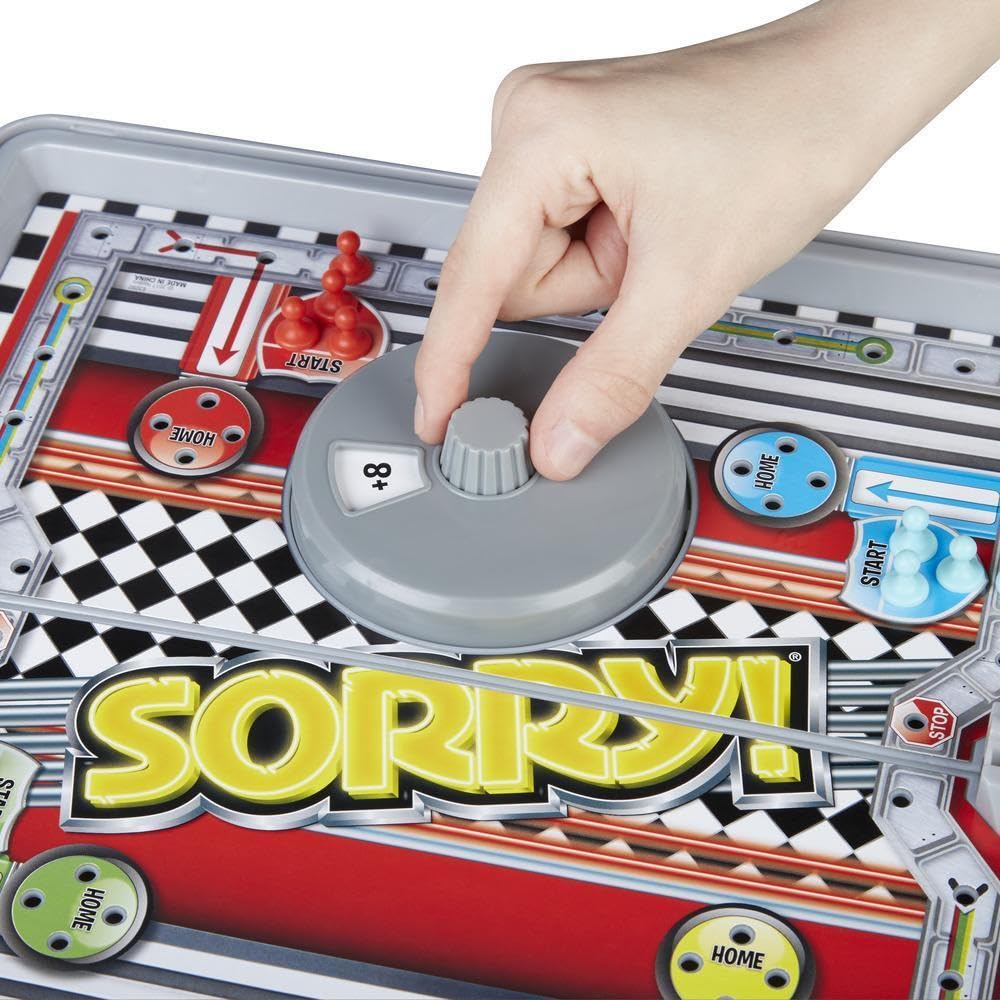 Hasbro Sorry pause-and-resume feature supports seamless on-road gaming