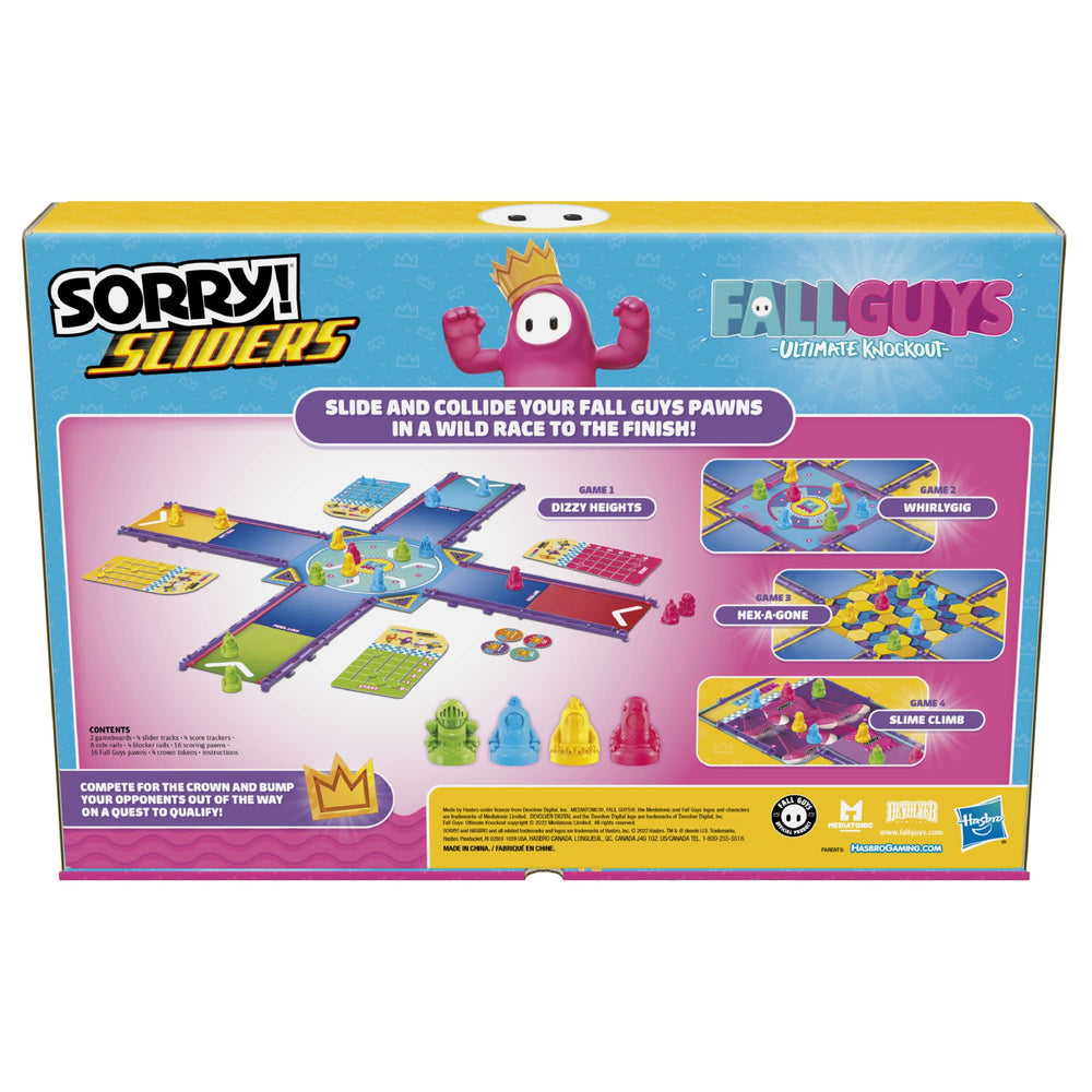 Hasbro Gaming Sorry! Sliders is a fun option for family game night with 2-4 players.