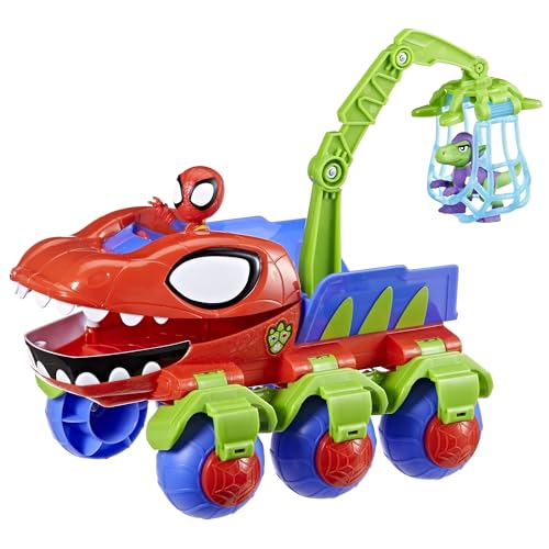 Hasbro Spidey Dinowebs Crawler capture crane ready for hero nab-and-rescue moments.
