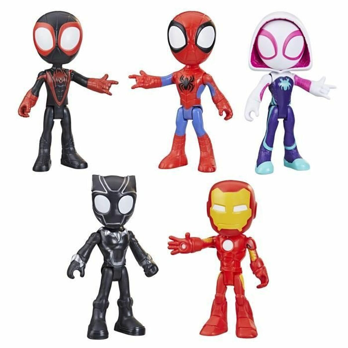 Hasbro Spidey Hero Collection playset front view supports imaginative play and collection.