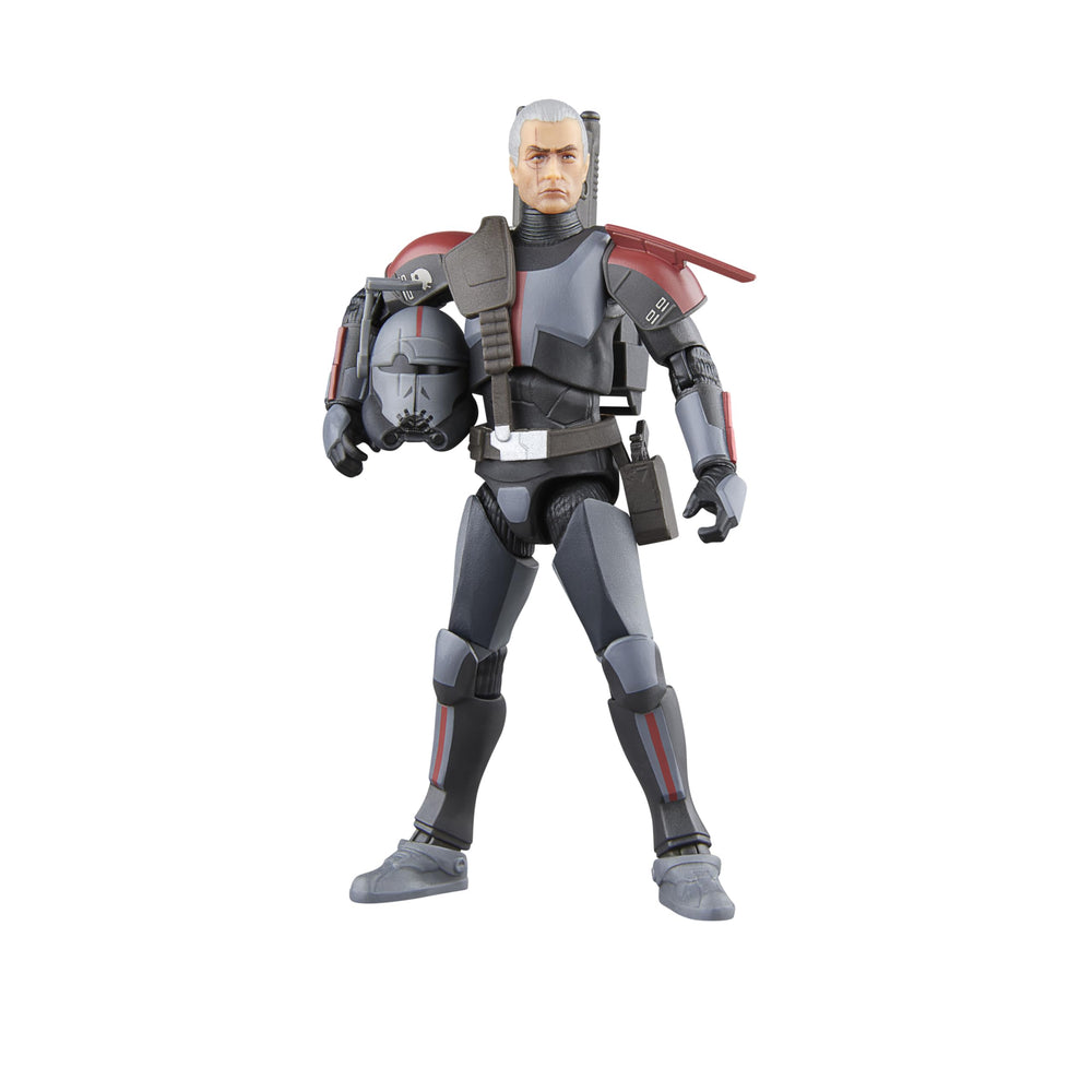 Hasbro Star Wars Crosshair figure front view highlighting premium deco for display