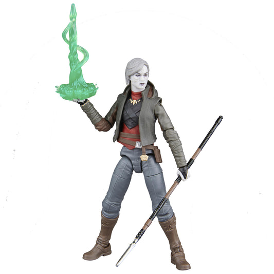 Hasbro Star Wars Nightsister Merrin figure front view for display and collection