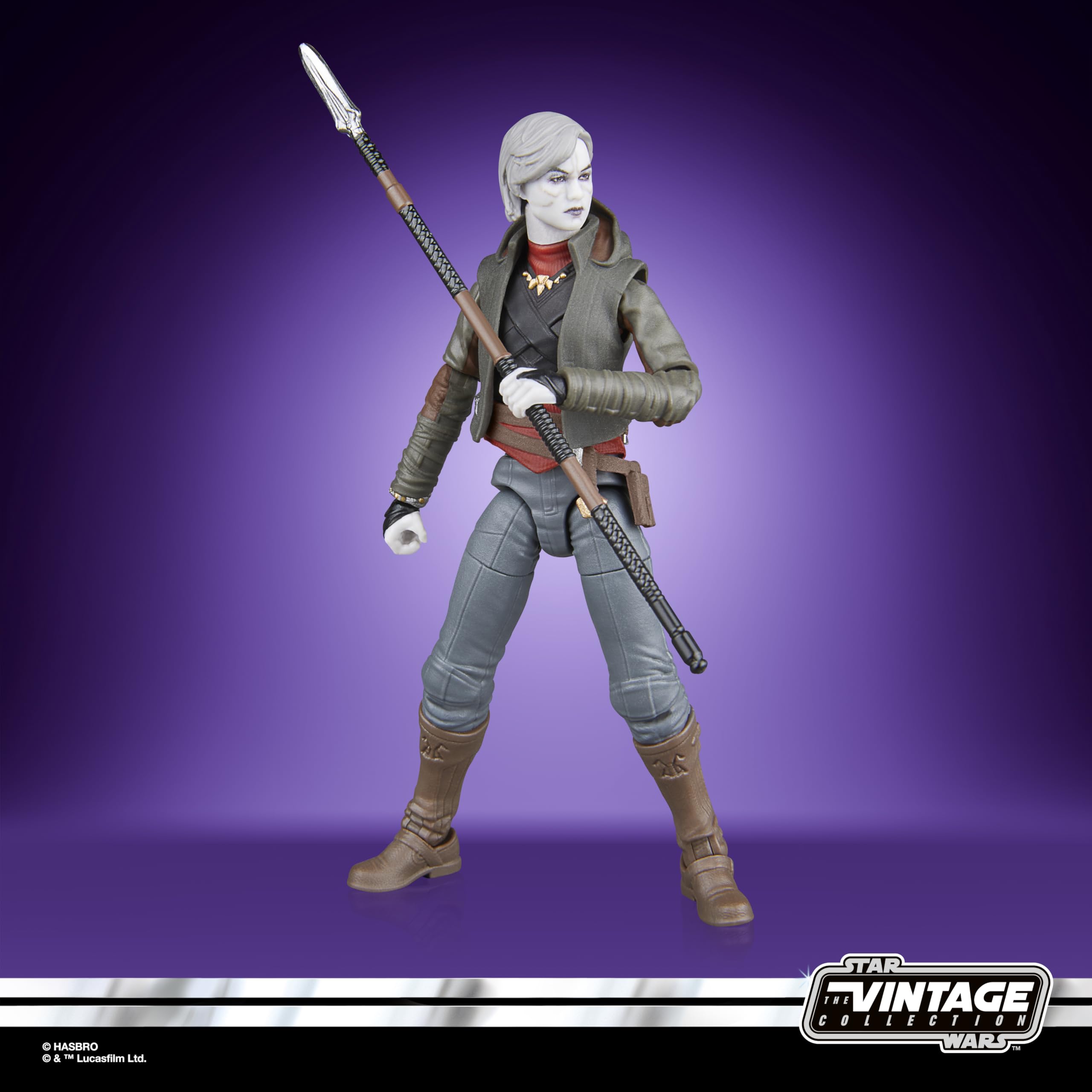 Hasbro Star Wars Nightsister Merrin staff accessory for authentic detail