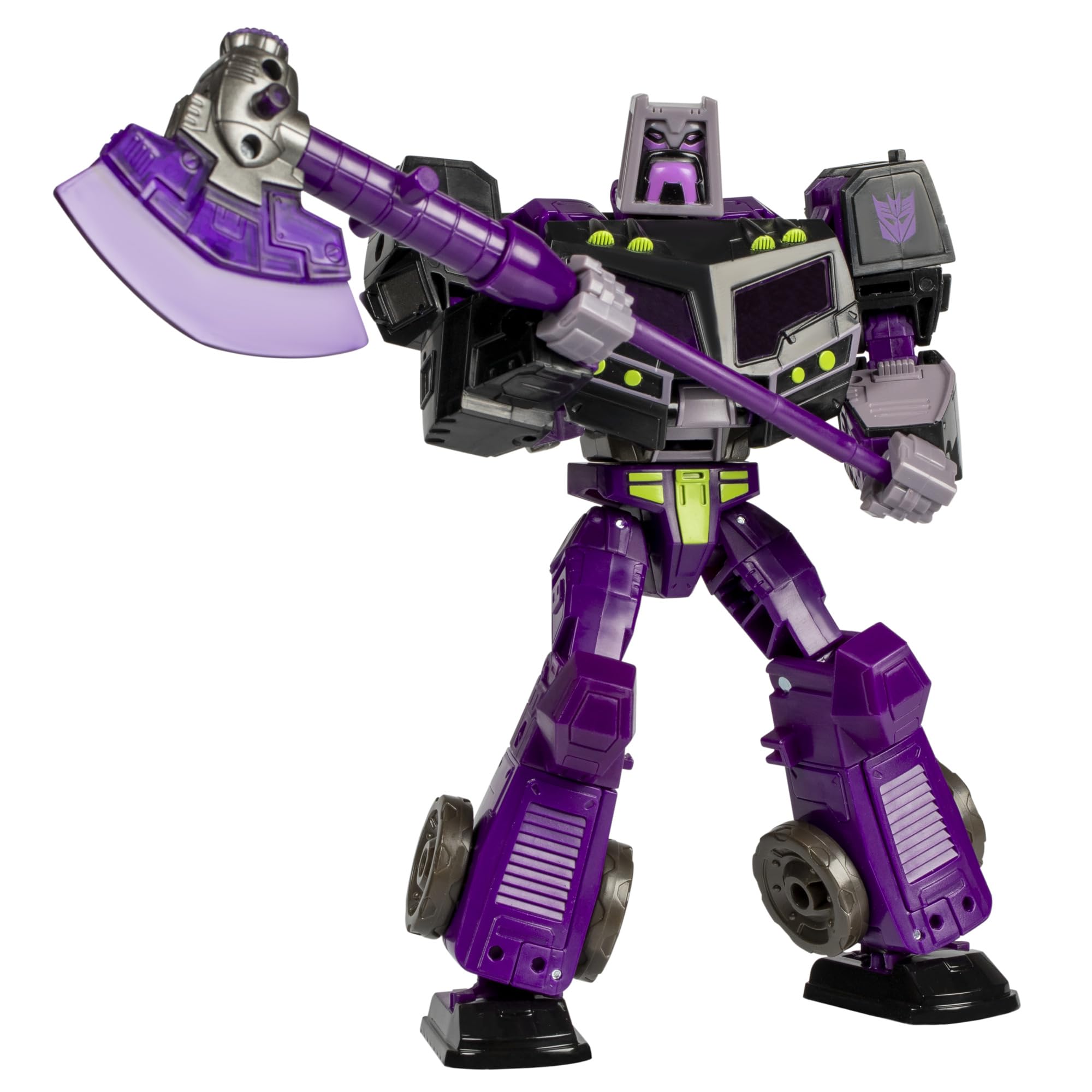 Hasbro Transformers Motormaster figure in robot mode ideal for dynamic action poses.