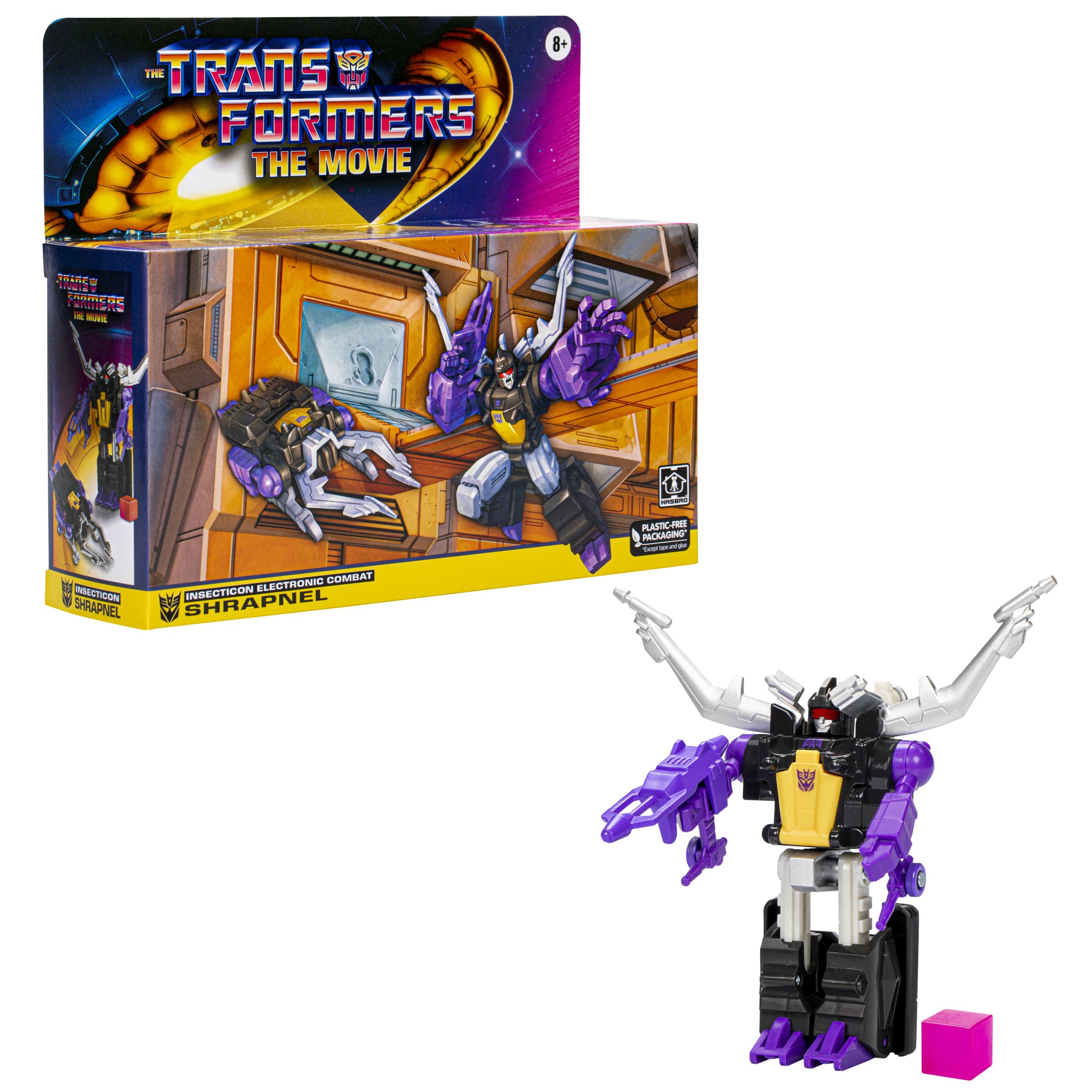 Hasbro Shrapnel in robot mode ready for action