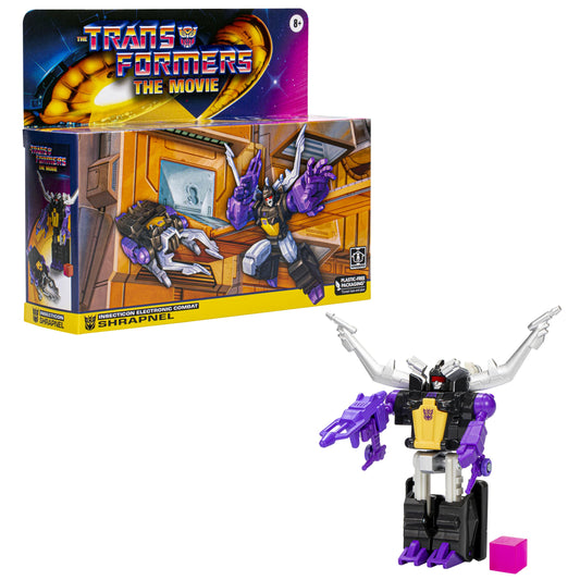 Hasbro Shrapnel in robot mode ready for action