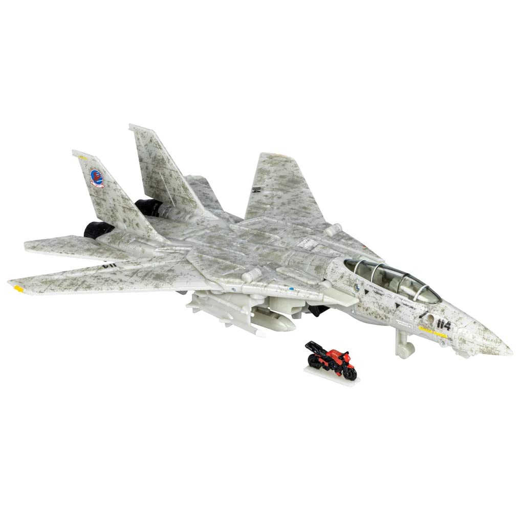 Hasbro Maverick in jet mode with folding wings for high-flying play.
