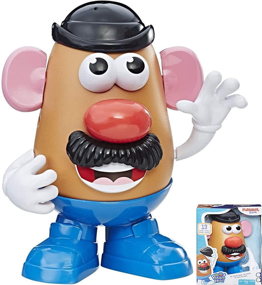 HASBROSERIES Mr Potato Head 13-piece set parts laid out for creative play.