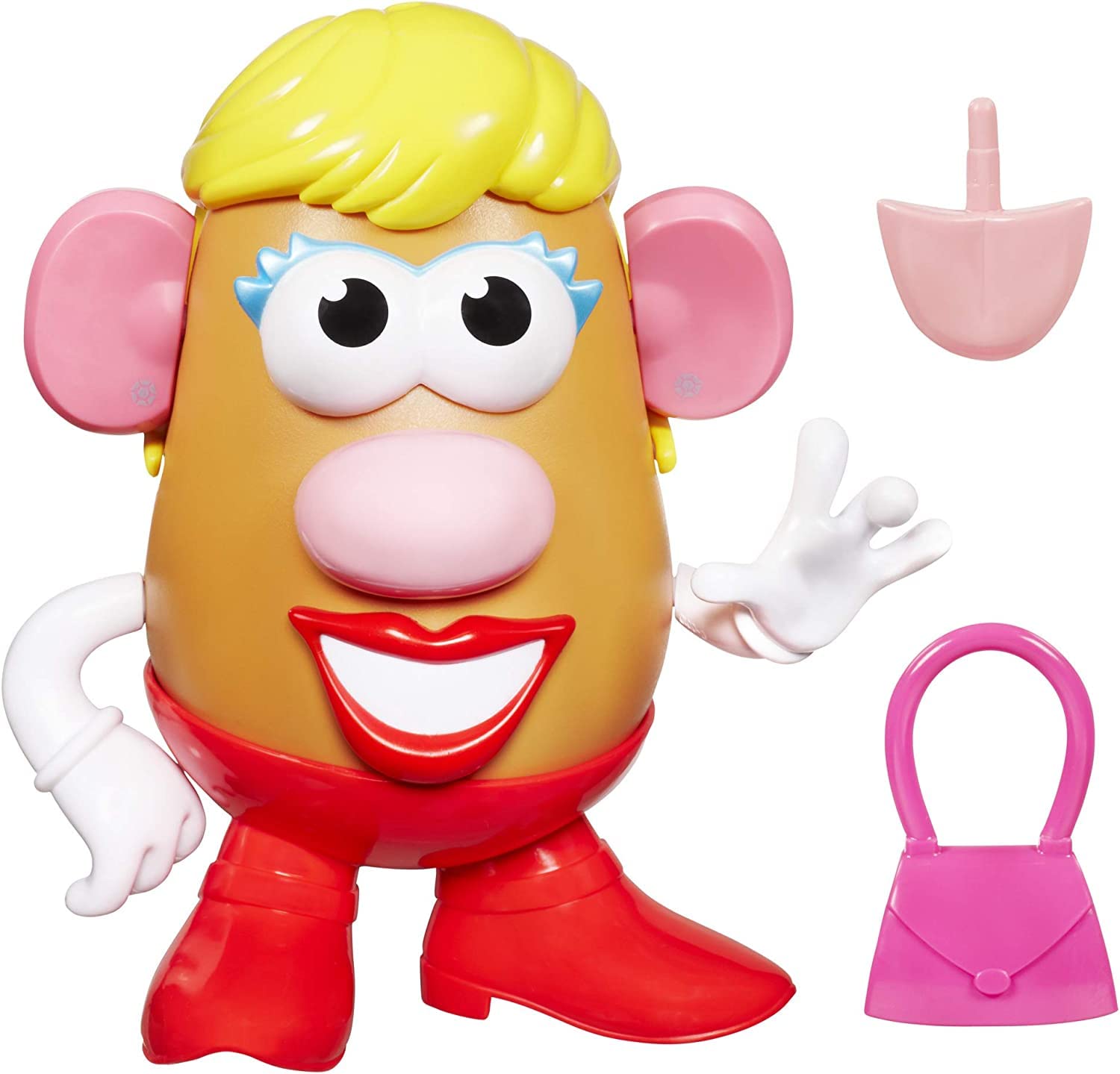 HASBROSERIES Mrs Potato Head mouth with teeth creates expressive, goofy smiles.