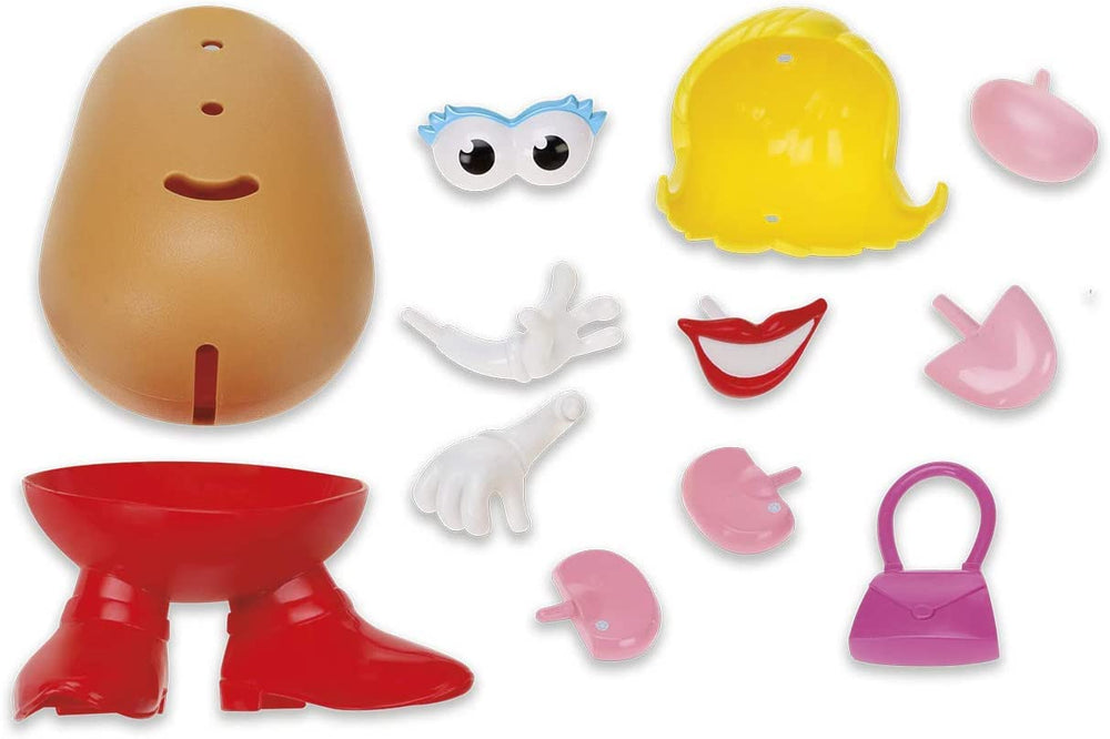 HASBROSERIES Mrs Potato Head nose inspires silly character ideas during playtime.