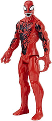 HASBROSERIES Carnage figure displays classic red design and iconic details.