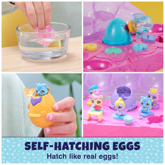 Hatchimals Alive carton shows five eggs inviting hatch‑and‑play adventures.