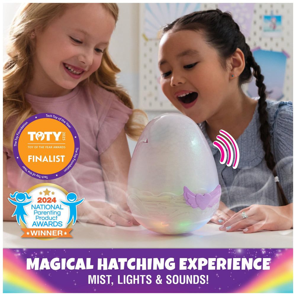 Hatchimals Alive Mystery Hatch egg lights up during hatch for magical anticipation