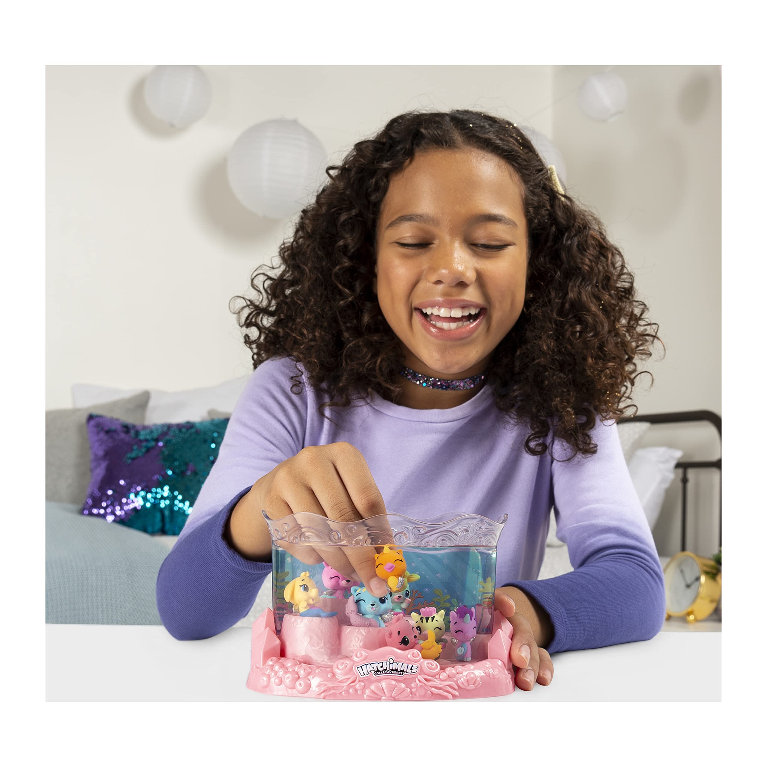 Hatchimals color-change reveal when dunked in water for magical play