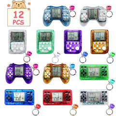 Hatende 12Pcs Video Game Keychains are colorful mini consoles for on the go fun