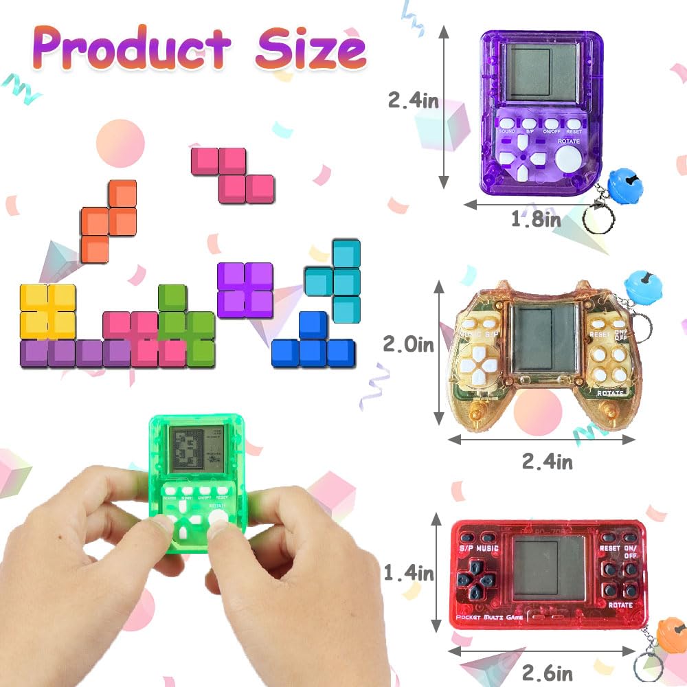 Compact, portable Hatende game keychain fits pockets for quick play