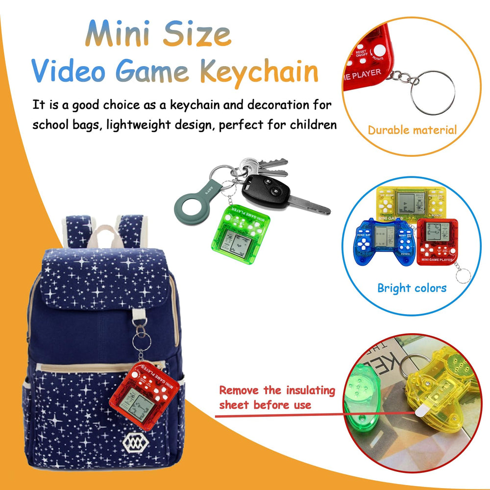Hatende six-color variant mini-game keychain, stylish accessory and gift option.