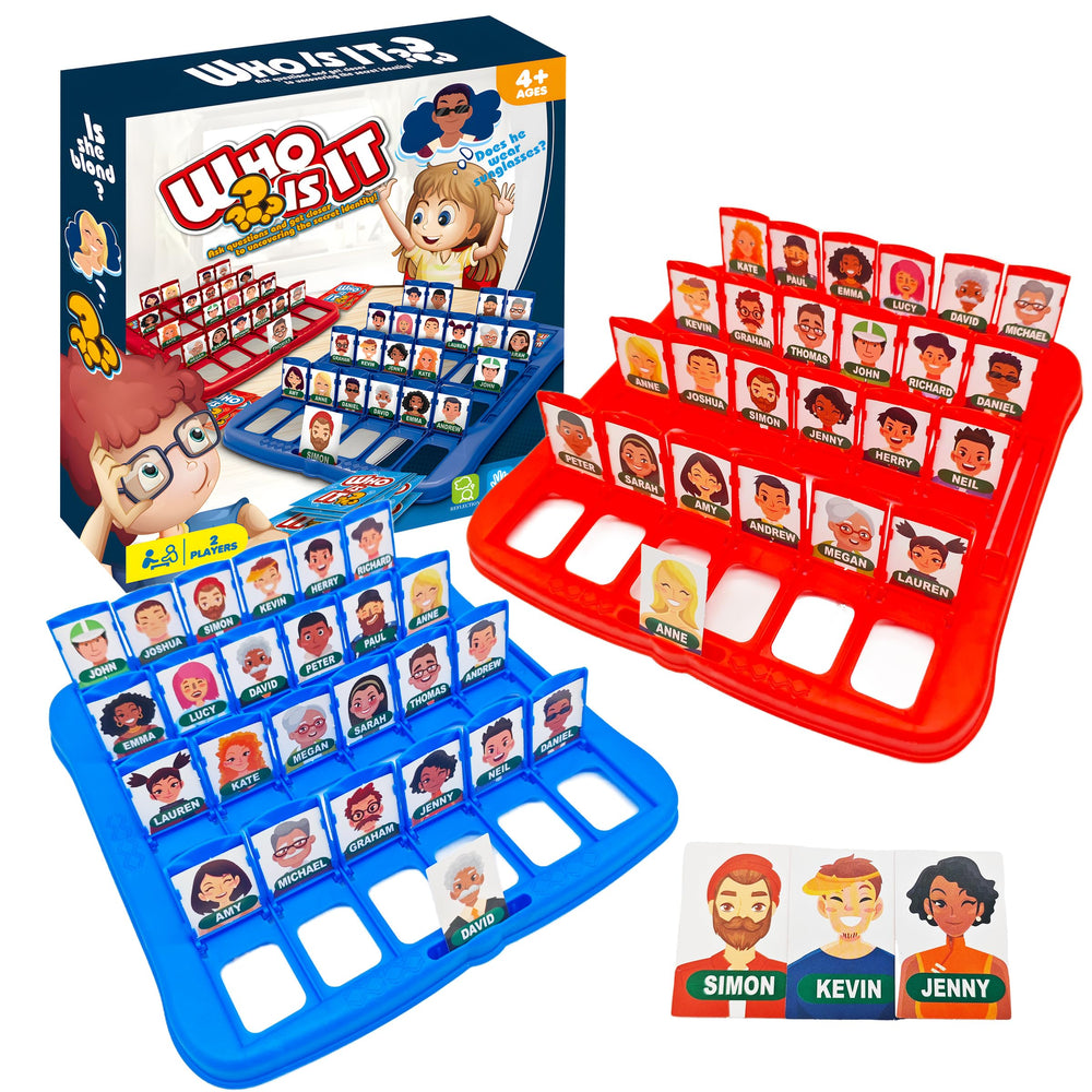 Haugboag Guessing Game cards face: colorful character cards spark memory and deduction during play.