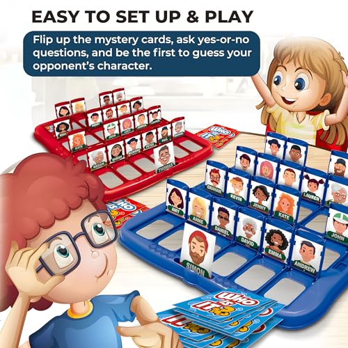 Haugboag Guessing Game characters art: bright character illustrations invite imaginative guessing.