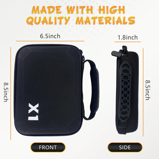 HAVANSIDY Hoverair X1 case includes carrying strap for easy transport.