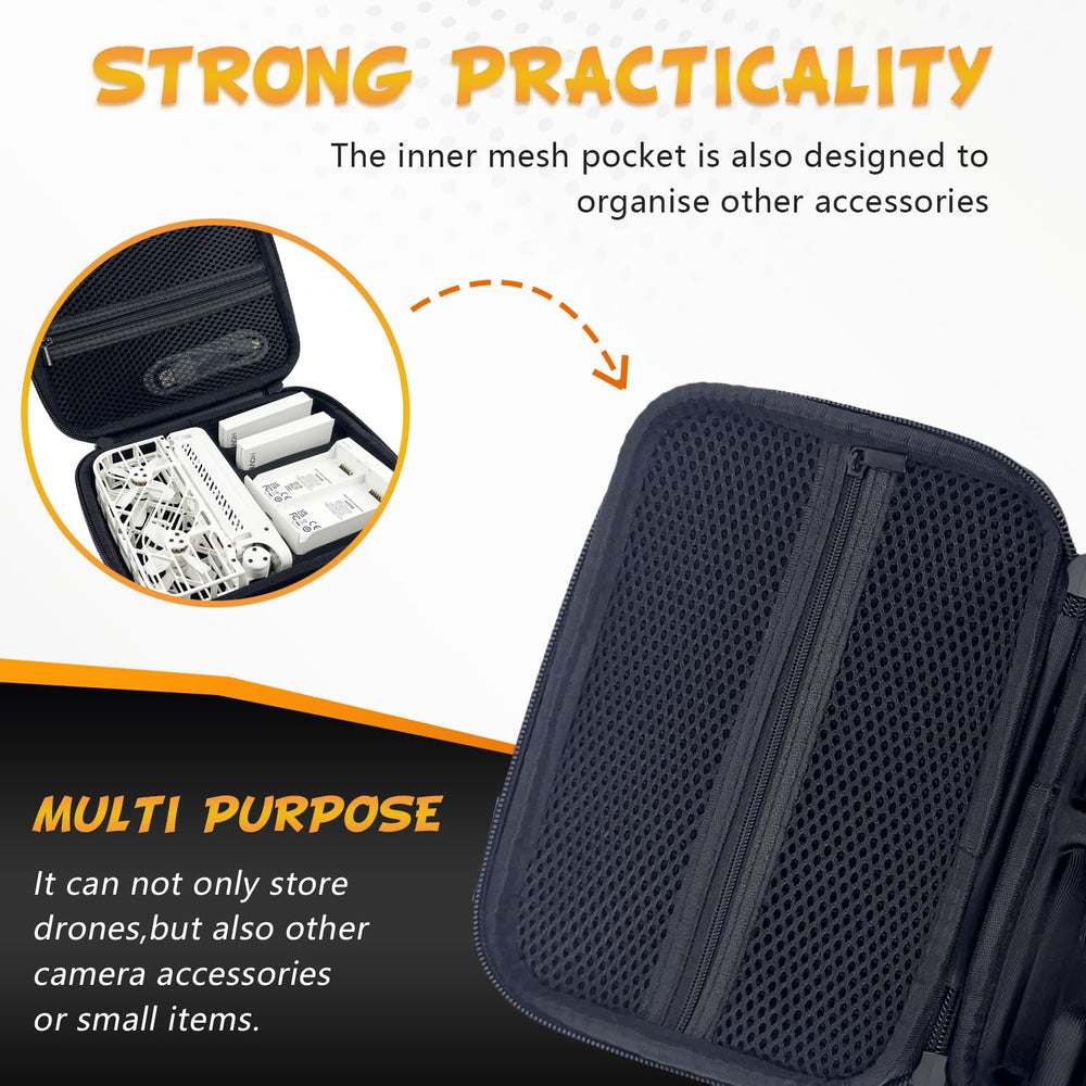 HAVANSIDY X1 drone bag uses durable materials to resist wear.