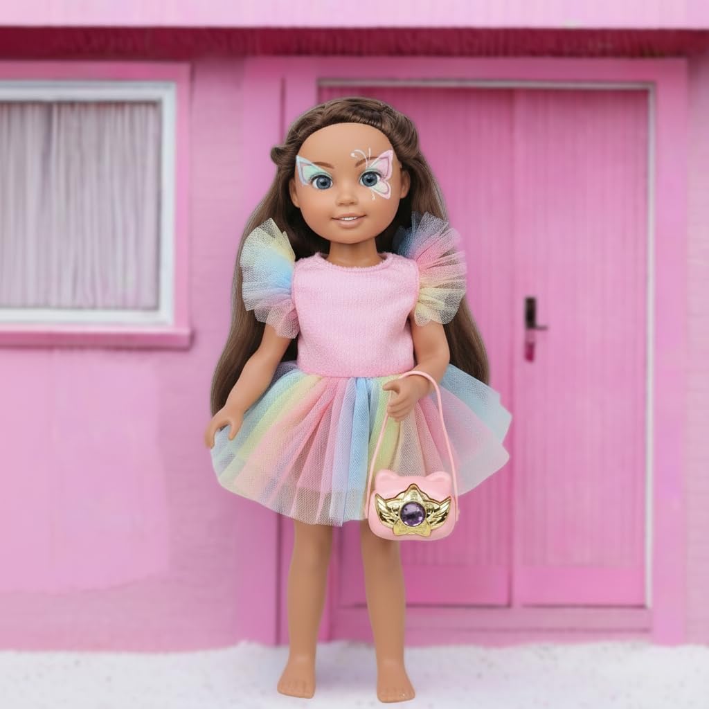 Haveahug glitter accessory pack adds finishing touches for 14-inch dolls