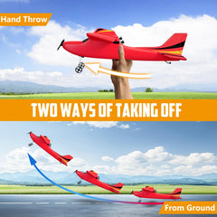 HAWK'S WORK foam-durable airframe supports gentle landings and minor crashes.