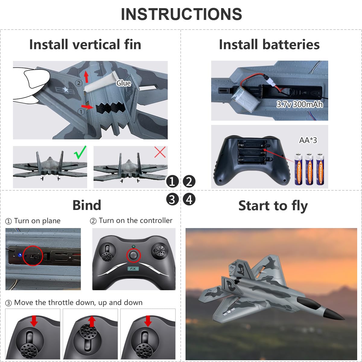 HAWK'S WORK lightweight foam body cushions minor crashes during learning